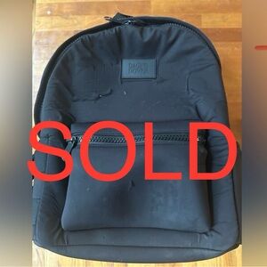 Dagne Dover black backpack
